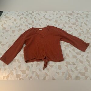Burnt orange long sleeve